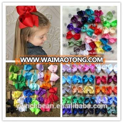 grosgrain ribbon baby girl hair accessories clips for baby girl hair bows